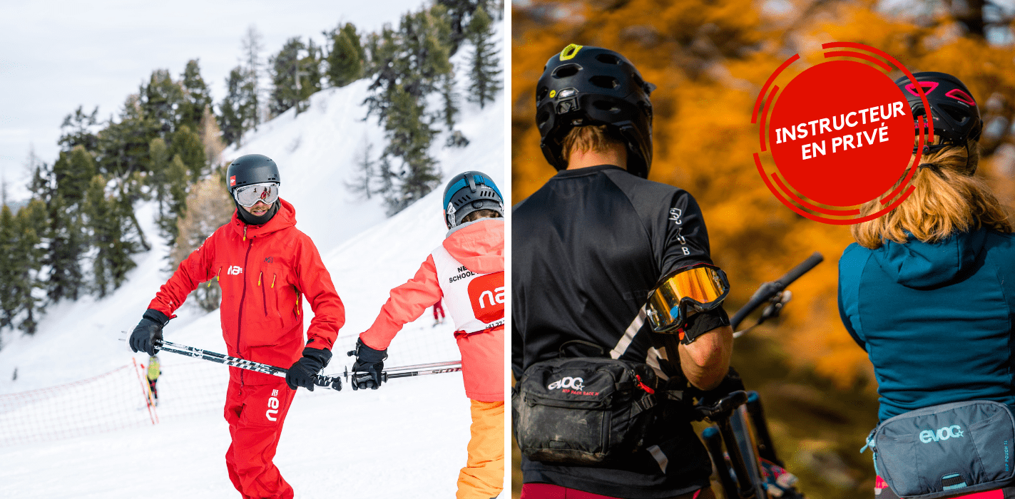 Private Lessons Ski Snowboard MTB Nendaz Veysonnaz Neige Aventure 